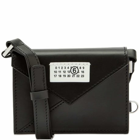 新品 mm6 maison margiela 2024 leather shoulder bag