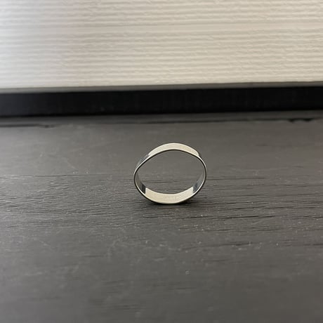 新品 jilsander 2019aw curve silver ring