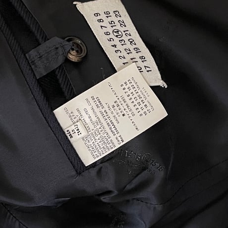 新品 maison margiela chesterfield coat 46