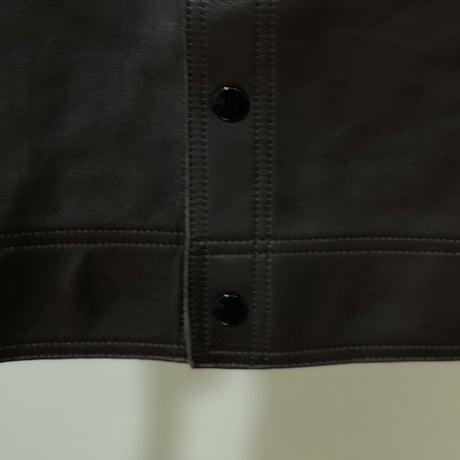 新品 maison margiela 2021aw leather jacket 46