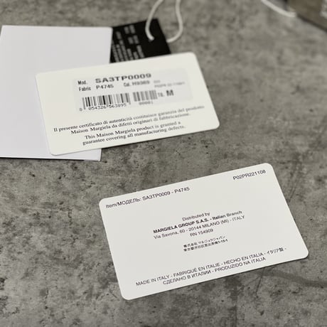 新品 maison margiela 2022aw leather belt