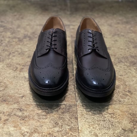 新品 polo ralph lauren 2021aw wing tip dress shose brown 43