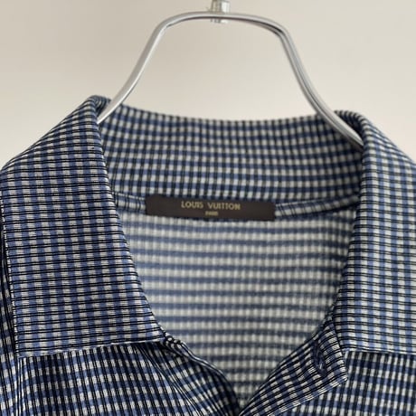新品 louis vuitton silk polo shirt M