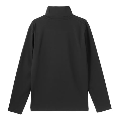 jilsander logo turtleneck black