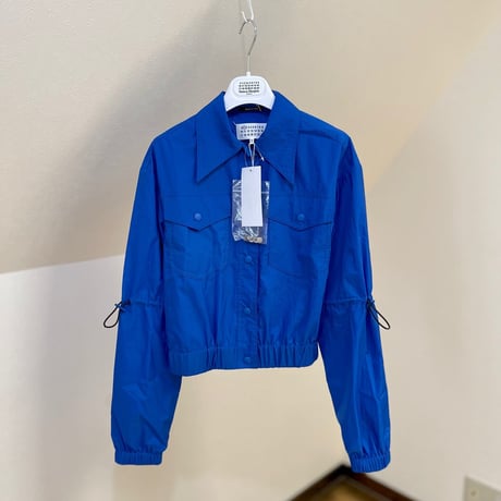 新品 maison margiela 2019ss nylon blue jacket 38