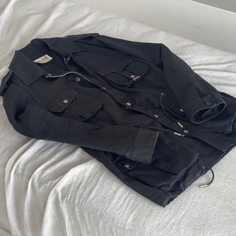 saint laurent paris 2016ss linen spring coat