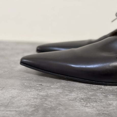 新品 maison margiela 2021ss leather dress shose