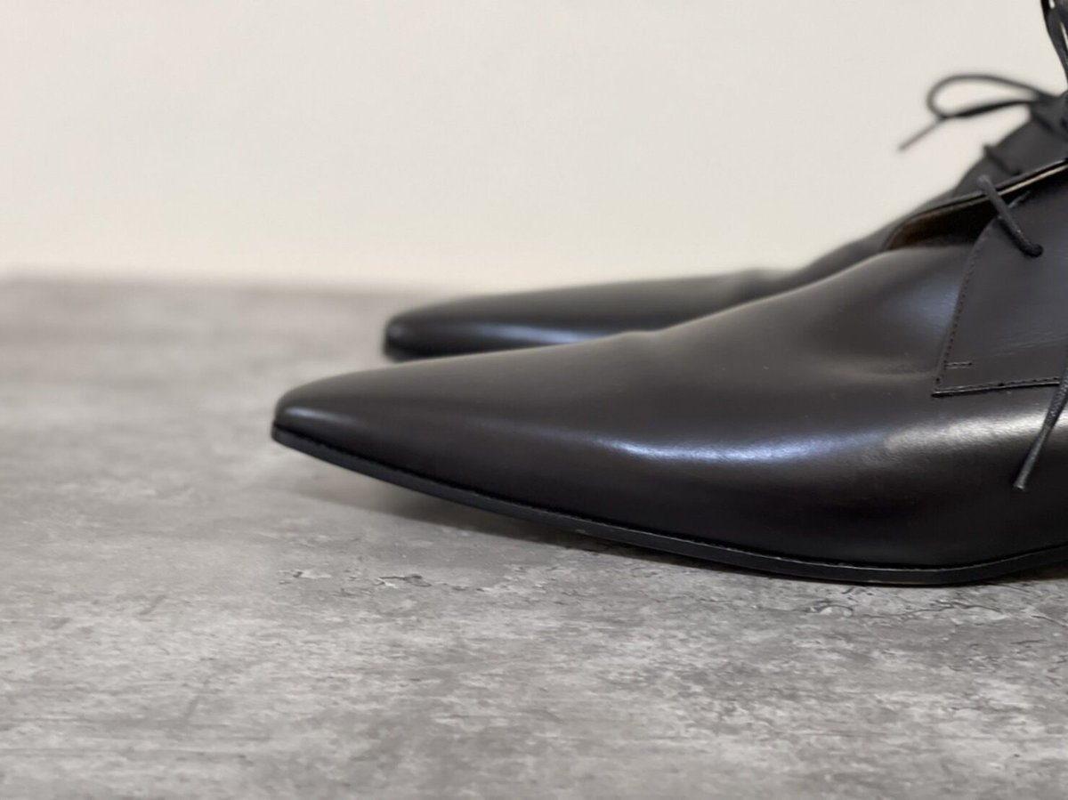 新品 maison margiela 2021ss leather dress shose |