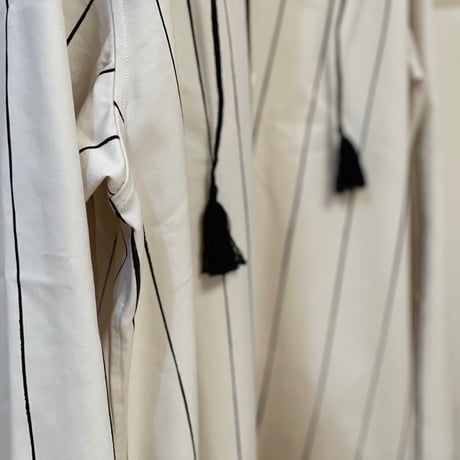 新品 jilsander 2020ss over size stripe shirt coat 42