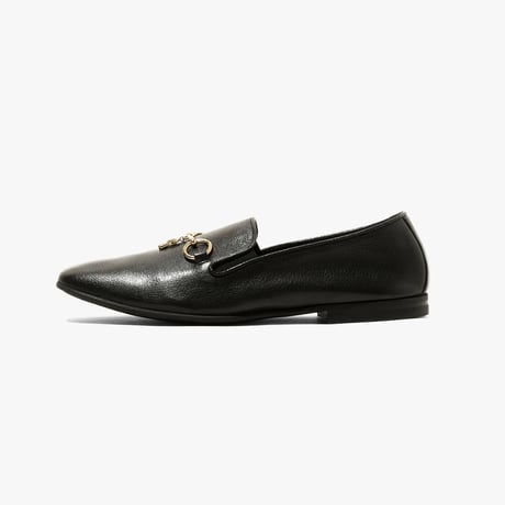 新品 needles 2023ss leather tassel loafer black