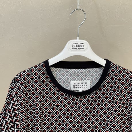maison margiela "総柄" micro check tops