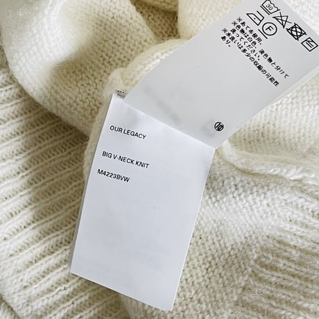新品 our legacy 2022aw over size knit 50