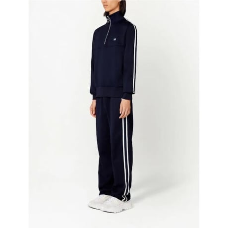 新品 ami paris  2023ss technical half zip sweat