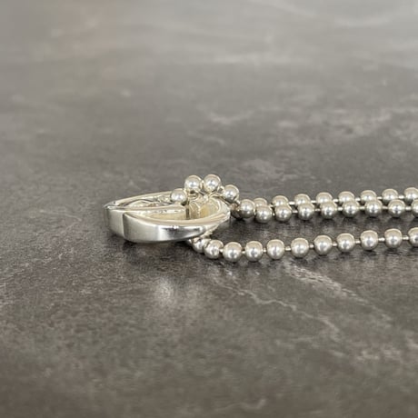 新品 gucci interlocking G silver necklace