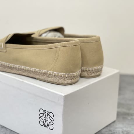 新品 loewe 2022ss leather loafer