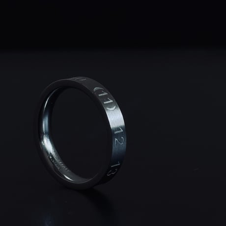 新品 maison margiela sliver number ring