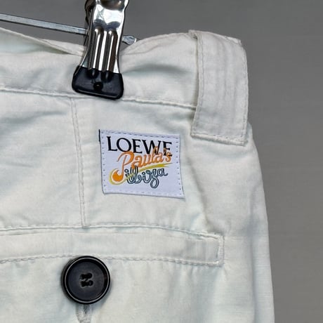 loewe tack logo wide pants