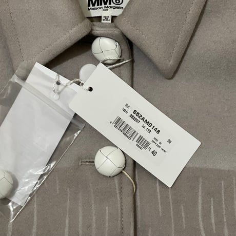 新品 mm6 maison margiela 2020aw fringe jacket