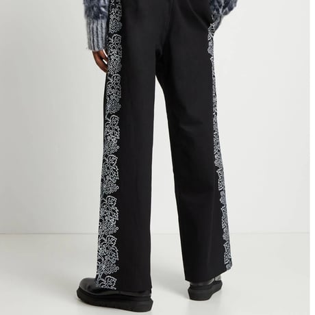 新品 federico cina flare full length trousers 52