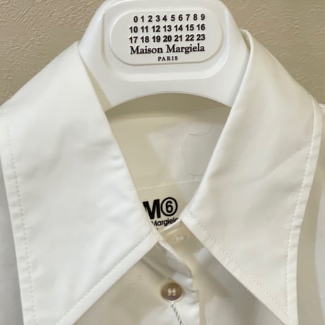 新品 mm6 maison margiela 2020ss over size long shirt