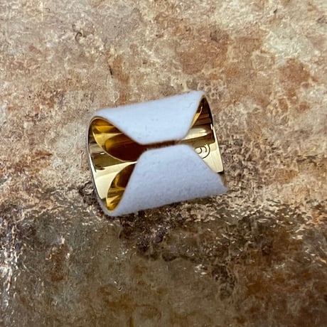 新品 mm6 maison margiela 2019aw white ring gold