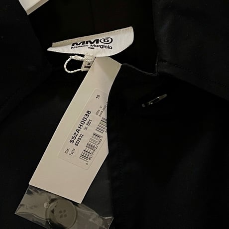 新品 mm6 maison margiela 2020ss over size belted coat 42