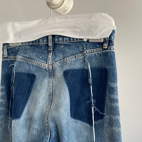 maison margiela "再構築" denim pants