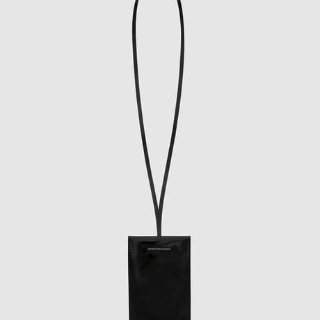 新品 mm6 maison margiela leather shoulder bag