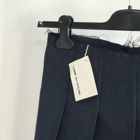 新品 comme des garçons  rap skirt