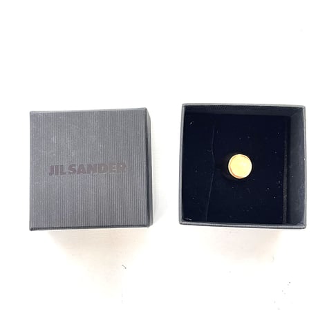 新品 2019aw jilsander signet ring bronze 7号