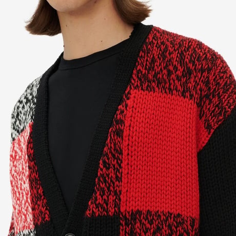 新品 maison kitsune 2022aw over size murin cardigan L