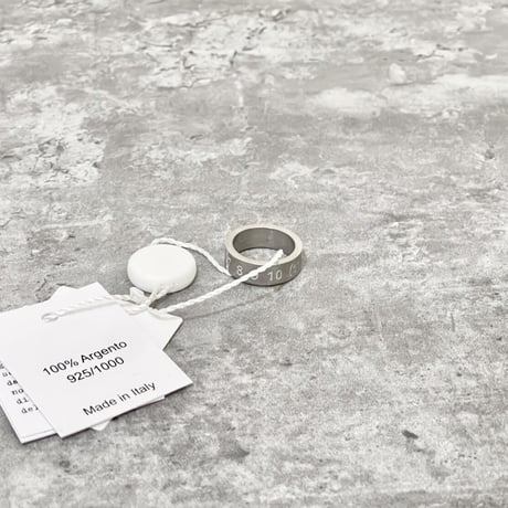 新品 maison margiela 2021ss number ring