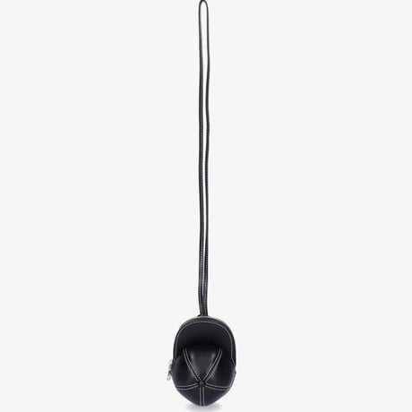新品 jw anderson leather cap bag black