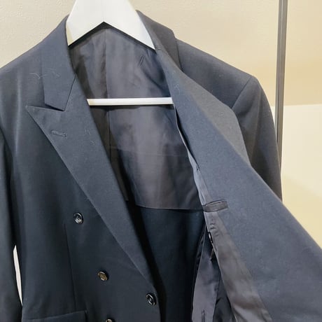 setup suit + hermes necktie #11