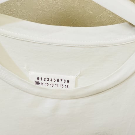 maison margiela roppongi 15th anniversary tops "front logo”