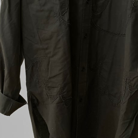 新品 mcq alexander mcqueen 2020ss long shirt