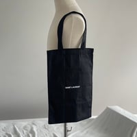 saint laurent logo tote bag