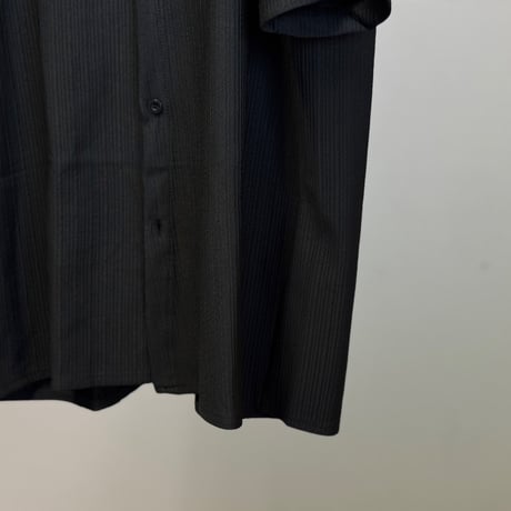 【最終価格】factory sample pleats oversize set up black