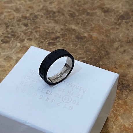 新品 maison margiela 2020ss number ring black