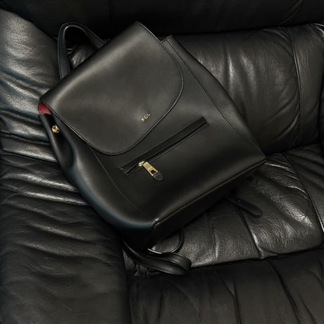 ralph lauren leather backpack