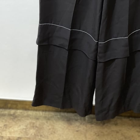 新品 marni 2020ss silk wide pants 46
