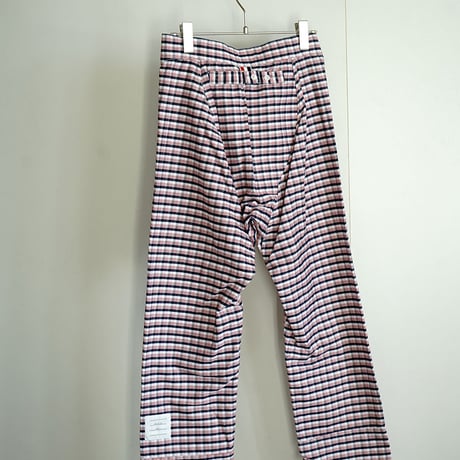 新品 thom browne check set up