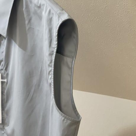 新品 maison margiela 2019ss over size sleeveless long shirt