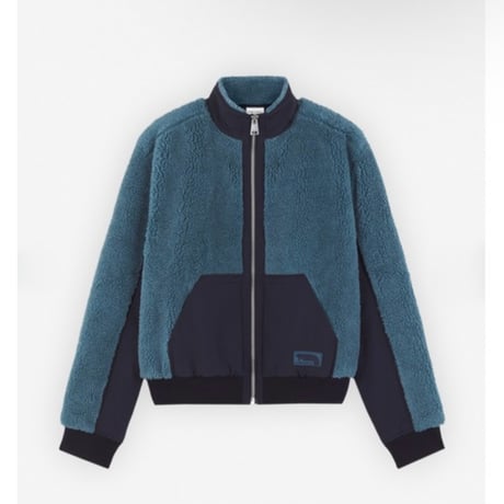 新品 maison kitsune fleece blouson