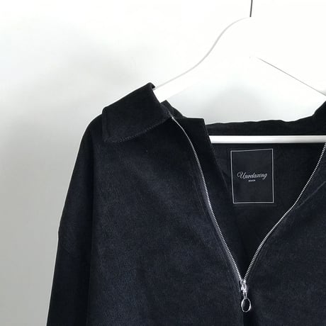 unrelaxing corduroy over size shirt