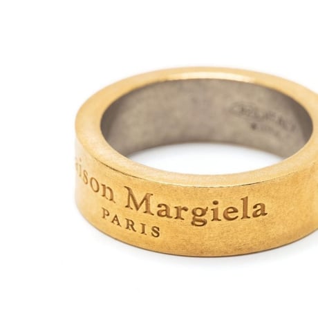 新品 maison margiela 2022aw logo ring 15号