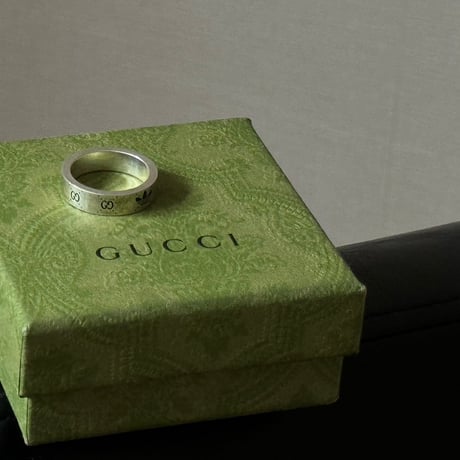 gucci adidas silver ring 23号