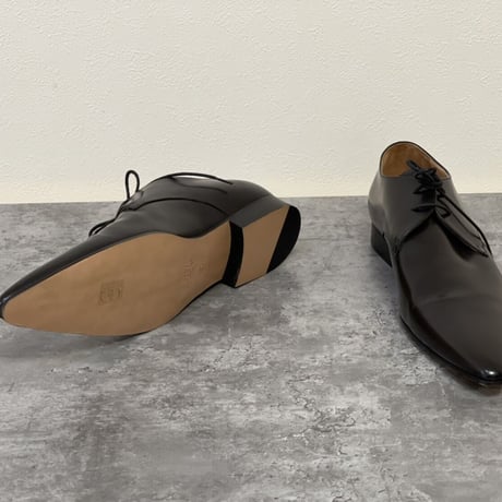 新品 maison margiela 2021ss leather dress shose