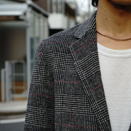 vintage  glen check  Chesterfield coat