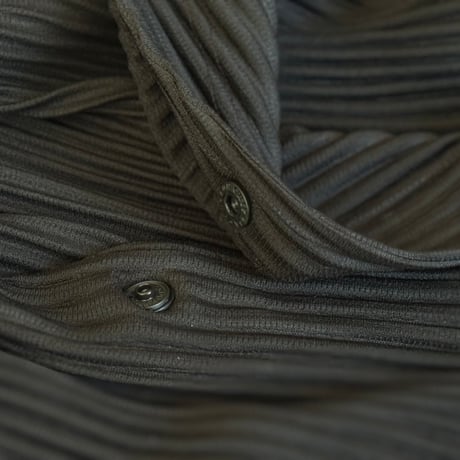homme plisse issey miyake pleats no collar jacket